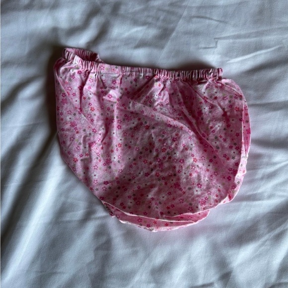 Vintage The Children’s Place Pink Floral Dress & Bloomers | Baby 12M - Picture 6 of 7